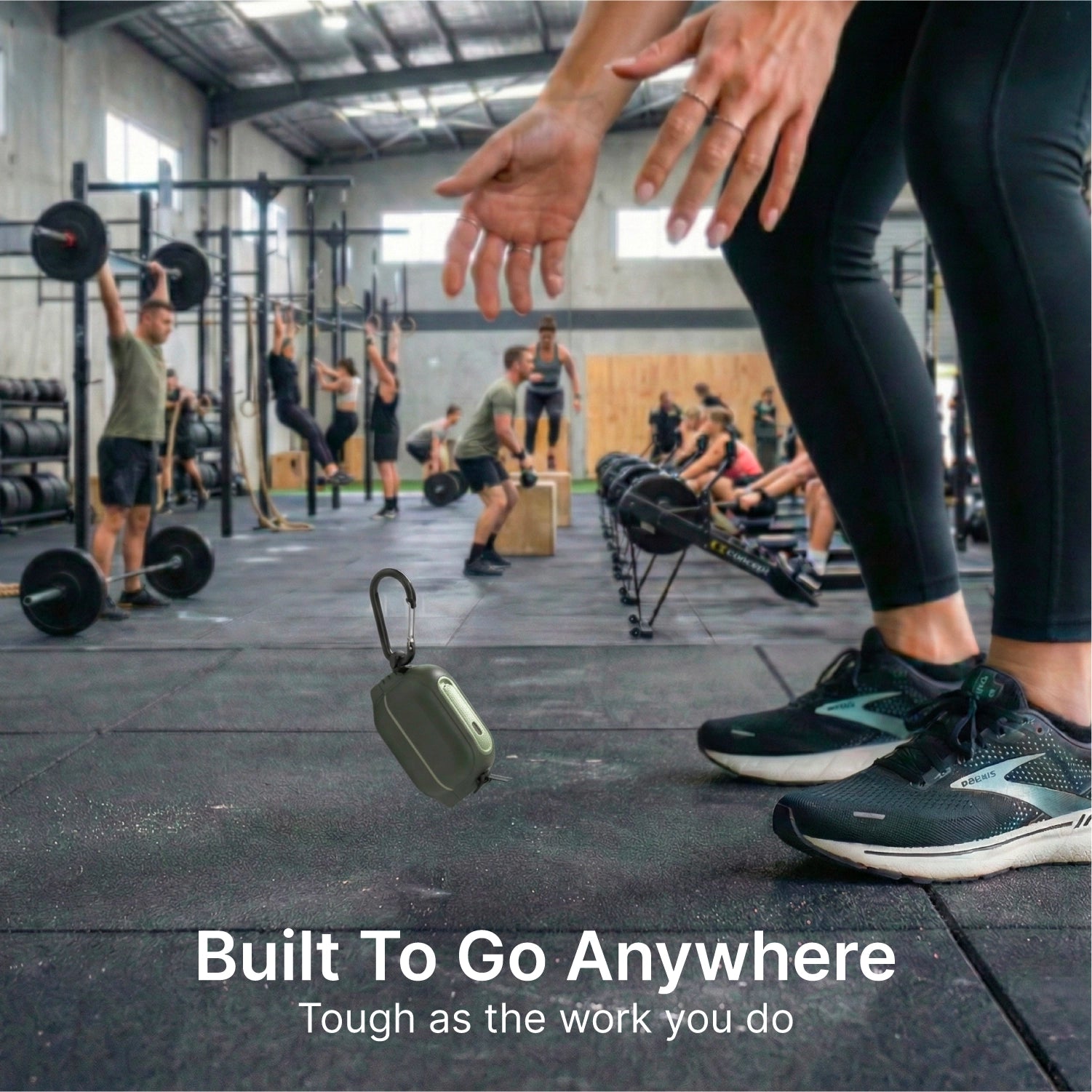 AirPods Pro 3 - 100M Waterproof Total Protection Case + Carabiner