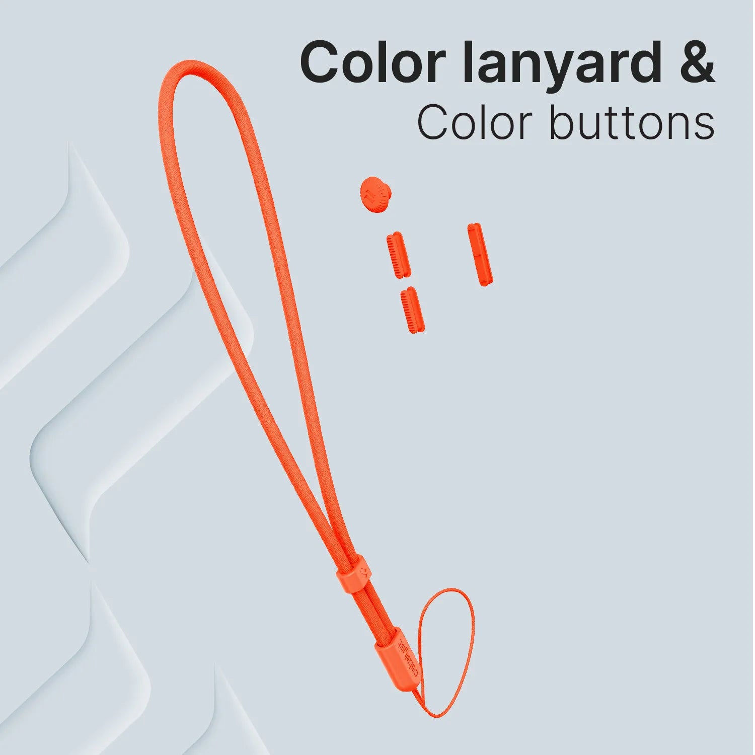Colored Lanyard & Buttons-UK