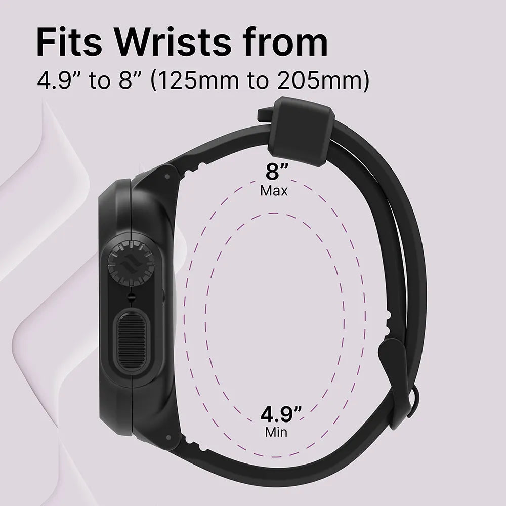 40mm - 100M Waterproof Case + Band for Apple Watch Series 6/5/4/SE (Gen 2/1)-CA