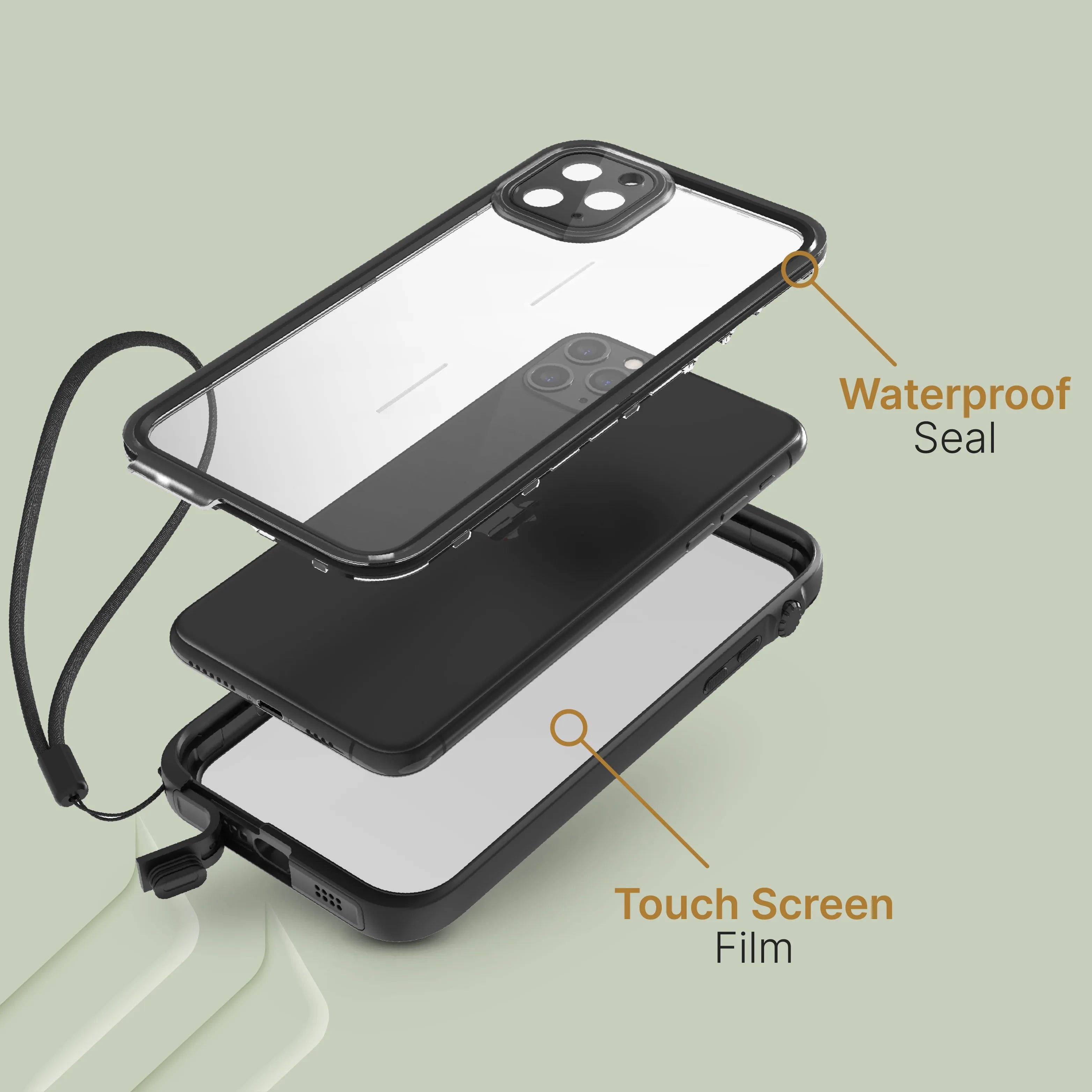 iPhone 11 Pro Max - Waterproof Case-B2B