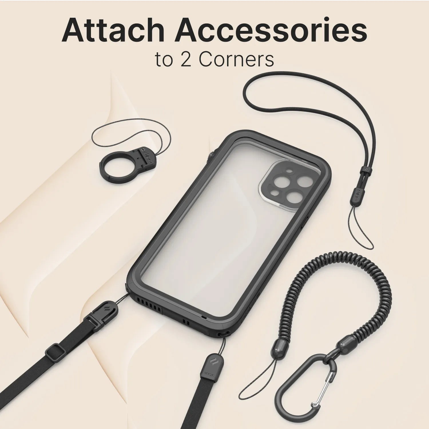 iPhone 12 - Waterproof Case, Total Protection-CA