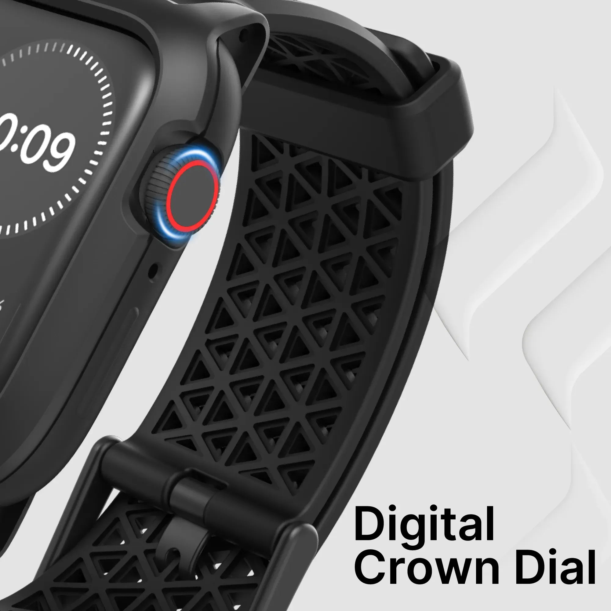 44mm - Rugged Case + Band for Apple Watch Series 6/5/4/SE (Gen 2/1)-B2B