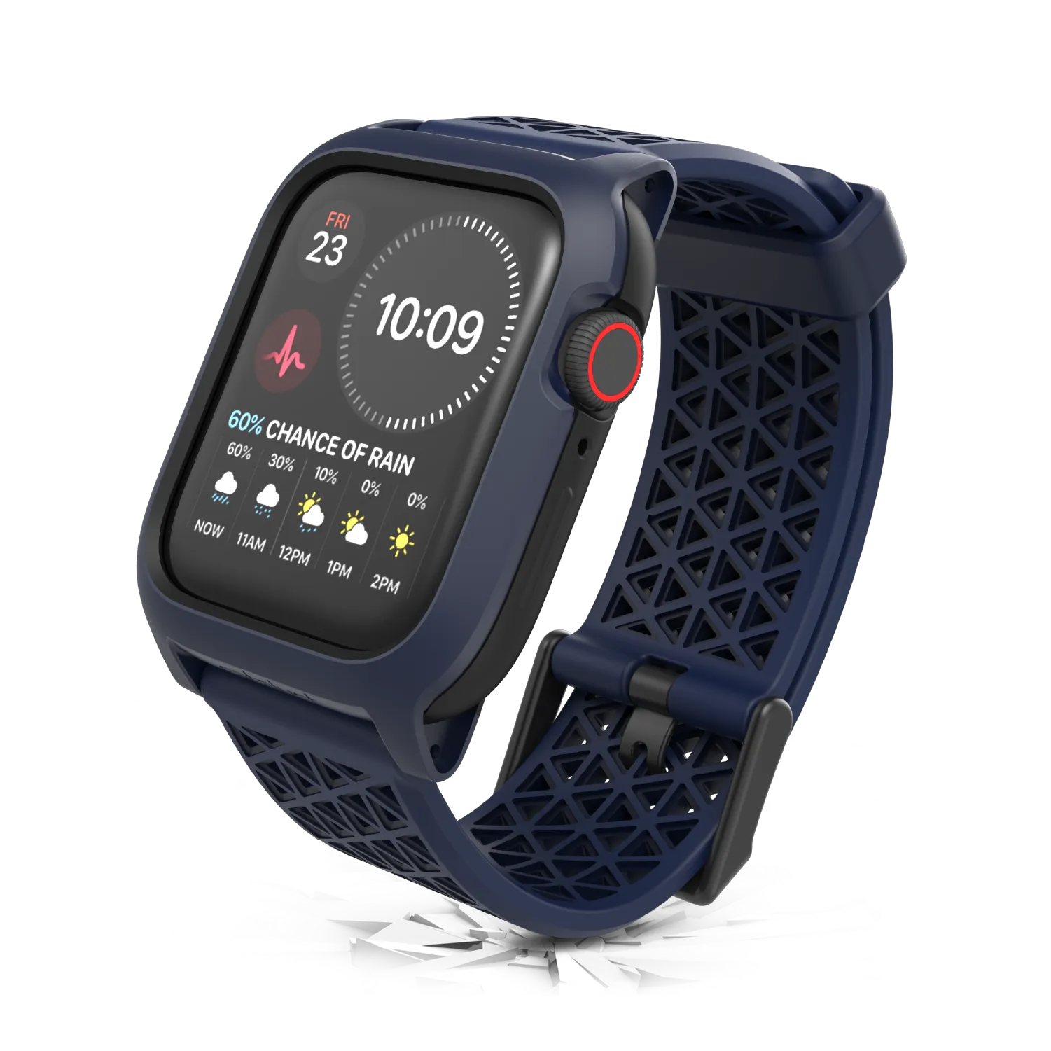 44mm - Rugged Case + Band for Apple Watch Series 6/5/4/SE (Gen 2/1)