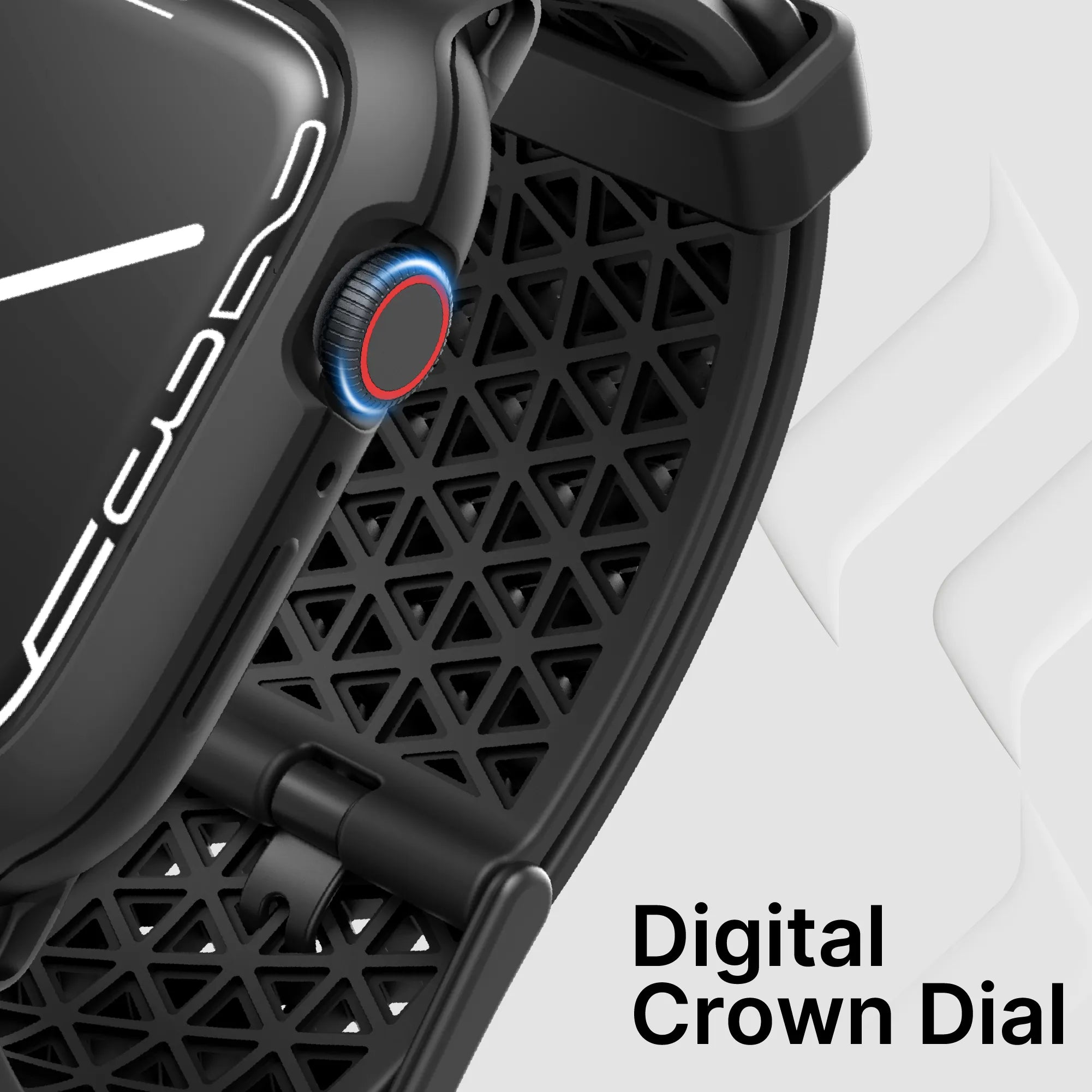 45mm - Rugged Case + Band for Apple Watch Series 9/8/7