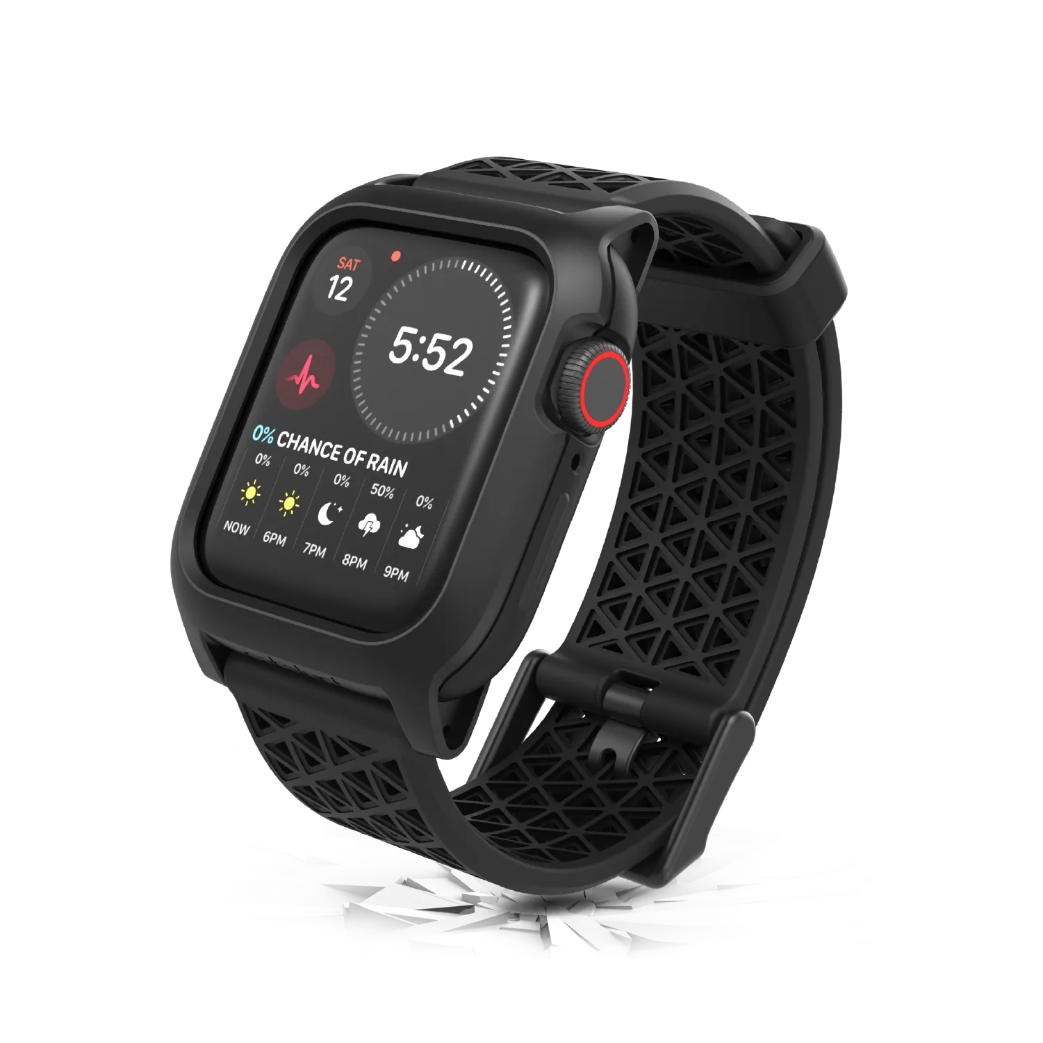 40mm - Rugged Case + Band for Apple Watch Series 6/5/4/SE (Gen 2/1)