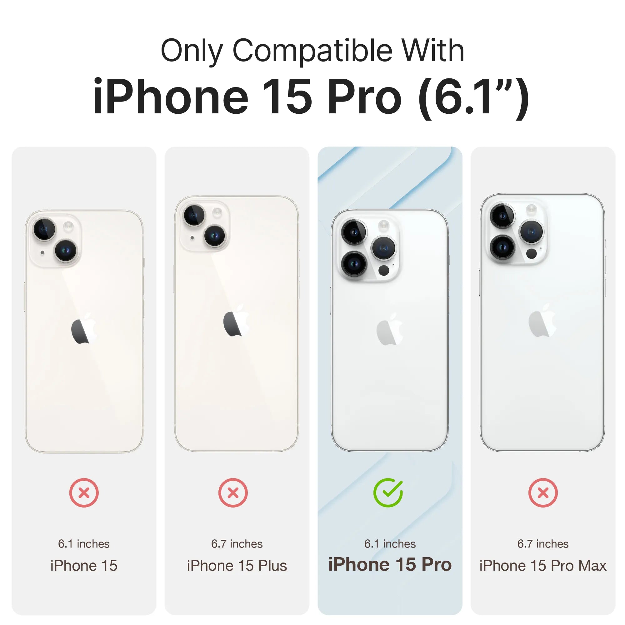iPhone 15 Pro - Influence Case, MagSafe Compatible
