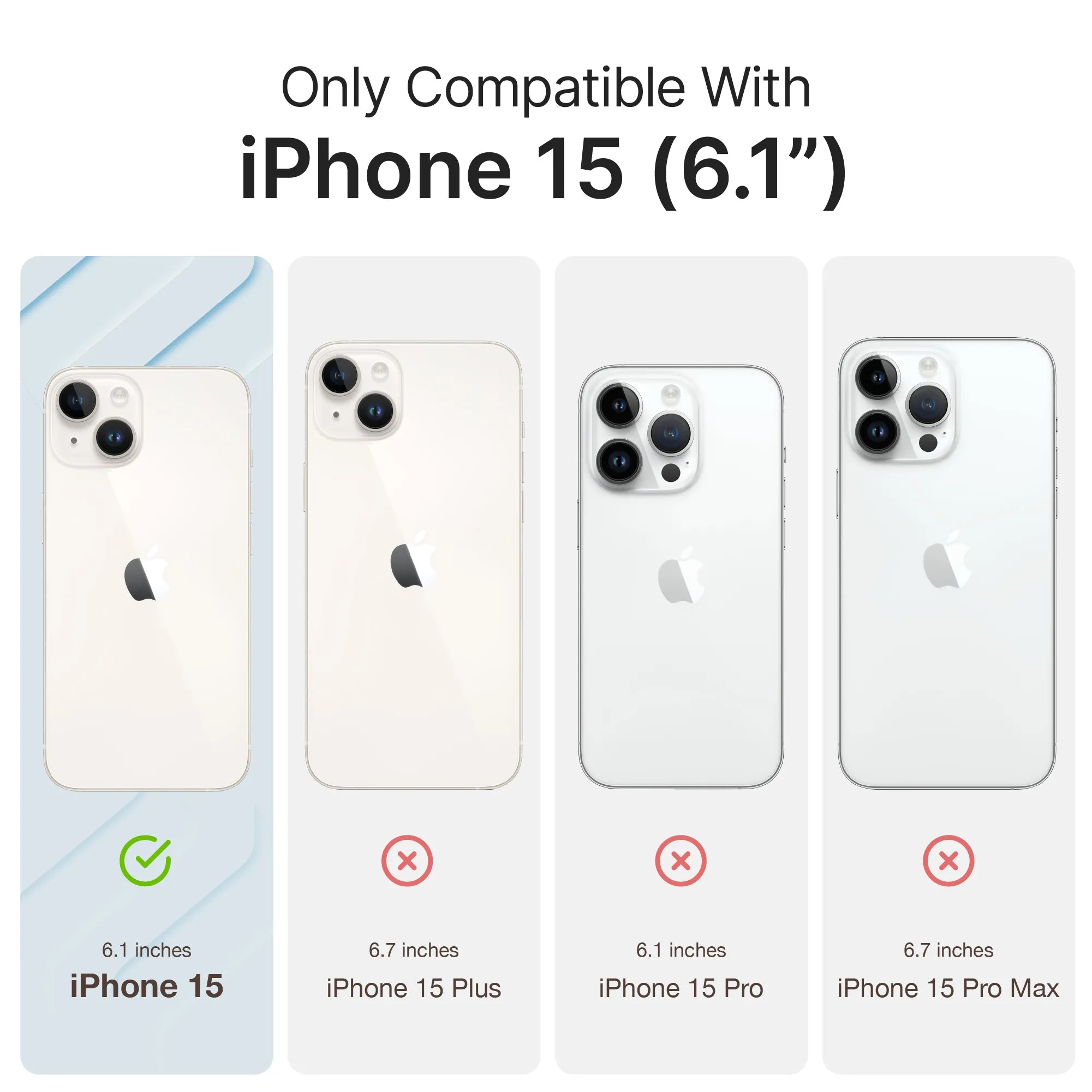 iPhone 15 - Influence Case, MagSafe Compatible