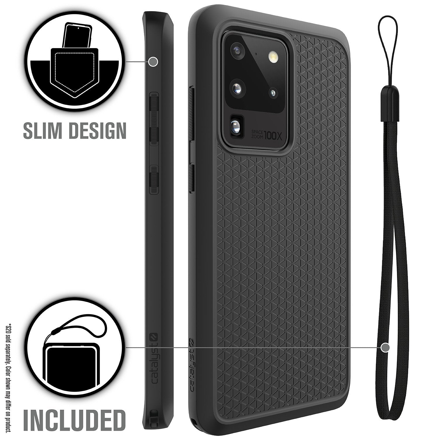 CATDRPGS20UBLK | Impact Protection Case for Samsung Galaxy S20 Ultra