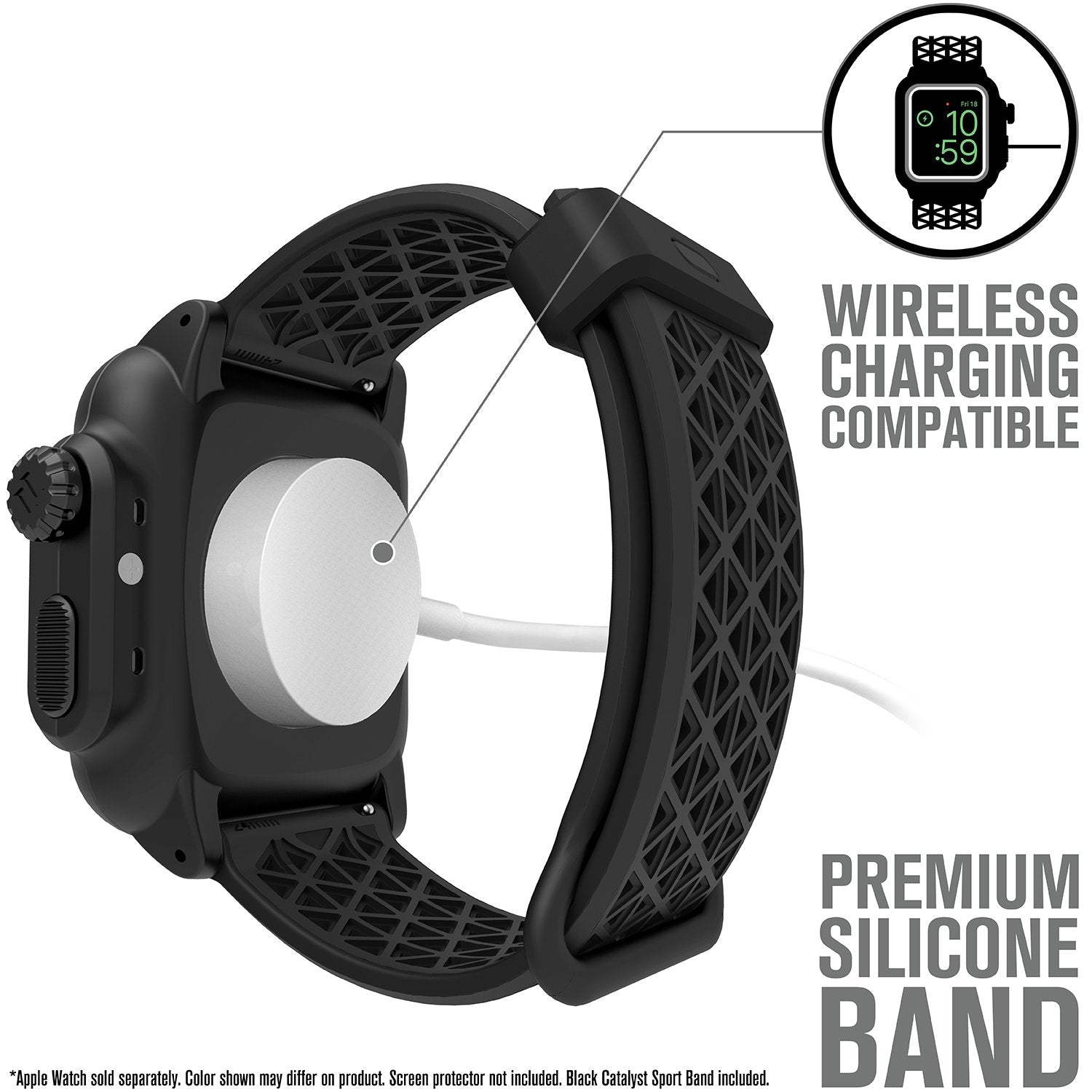 42mm - 100M Waterproof Case + Sport Band for Apple Watch Series 3/2