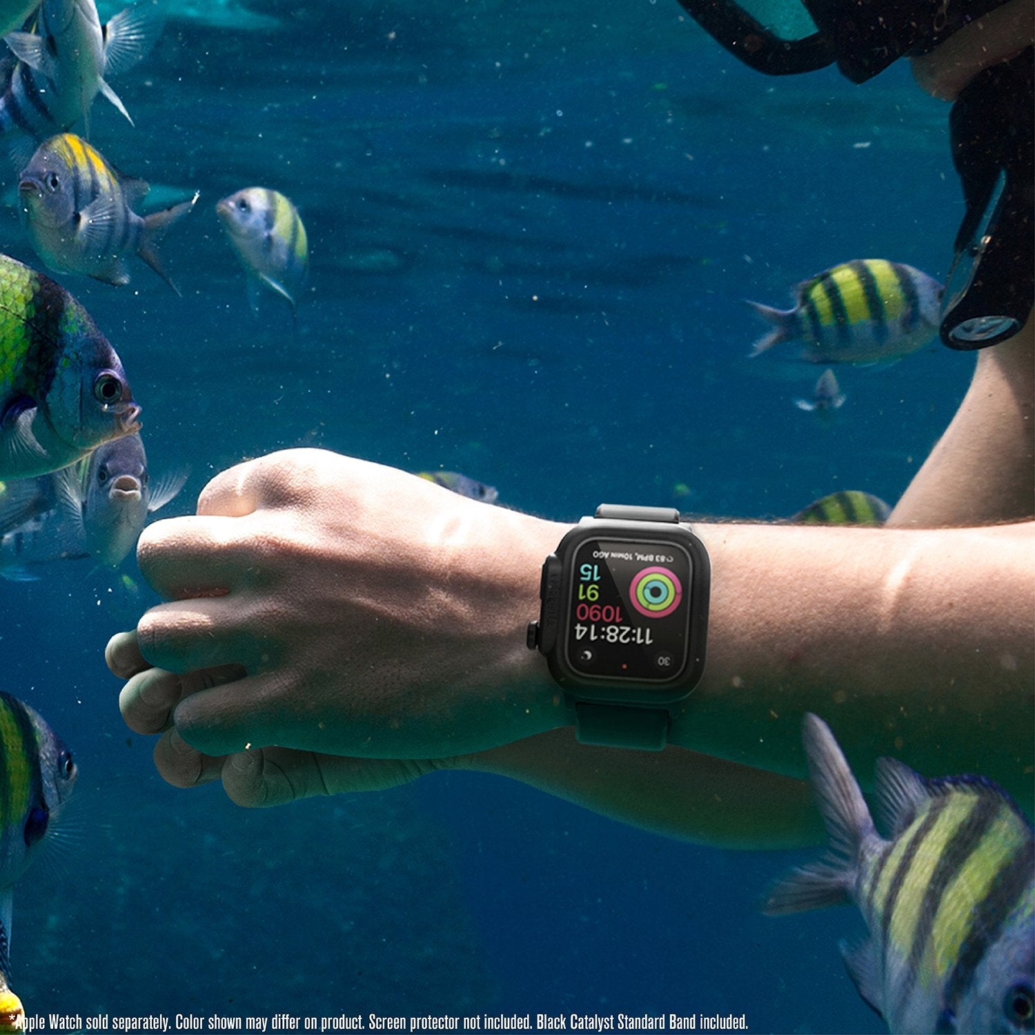 CAT40WAT4BLK | Waterproof Case for 44mm Apple Watch Series 4 & 5