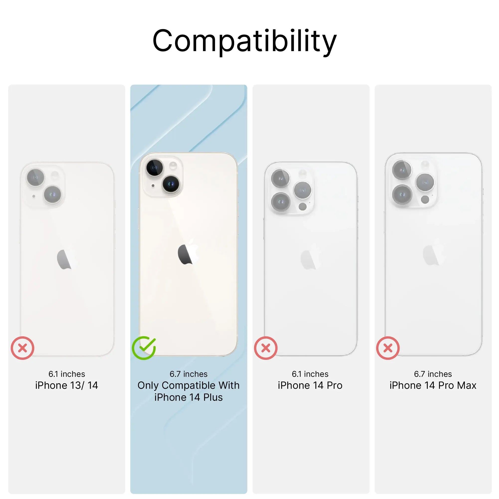 iPhone 14 Plus - Waterproof Case, Total Protection-CA