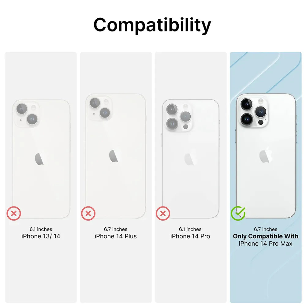 iPhone 14 Pro Max - Waterproof Case, Total Protection-CA