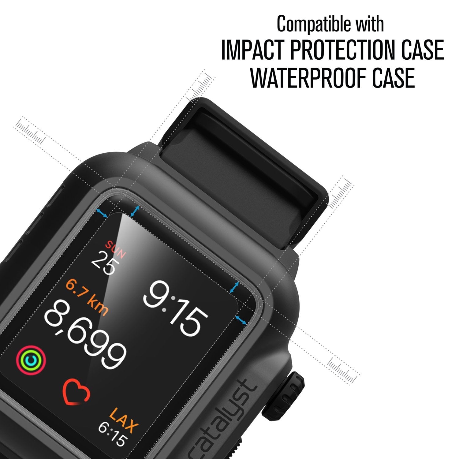 Apple watch outlet 3 protective case