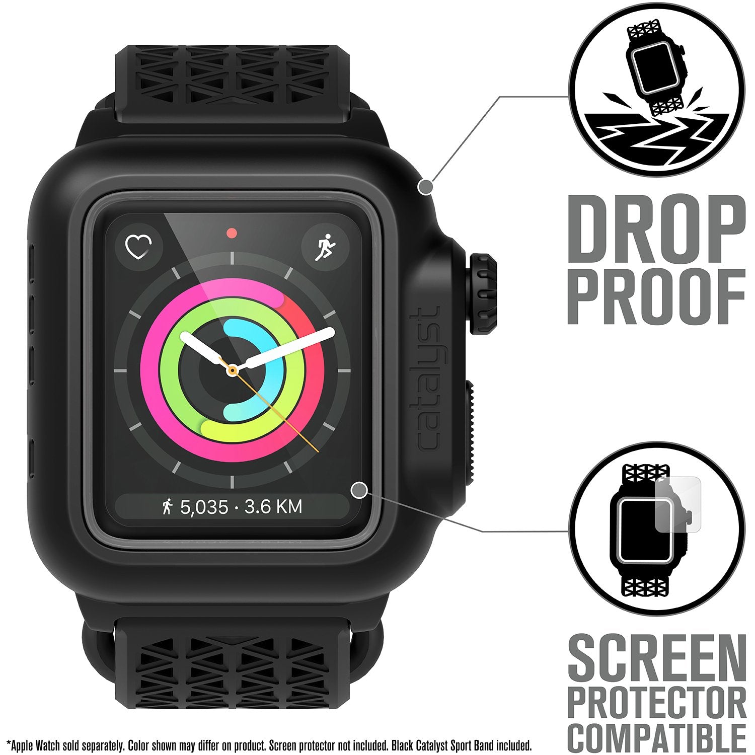 Waterproof Cases for Apple Watch Series 3 42MM