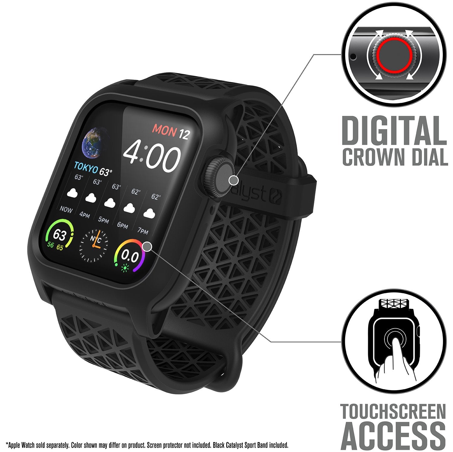 Shop Waterproof 40MM Apple Watch Series 4 Case | Catalyst Lifestyle