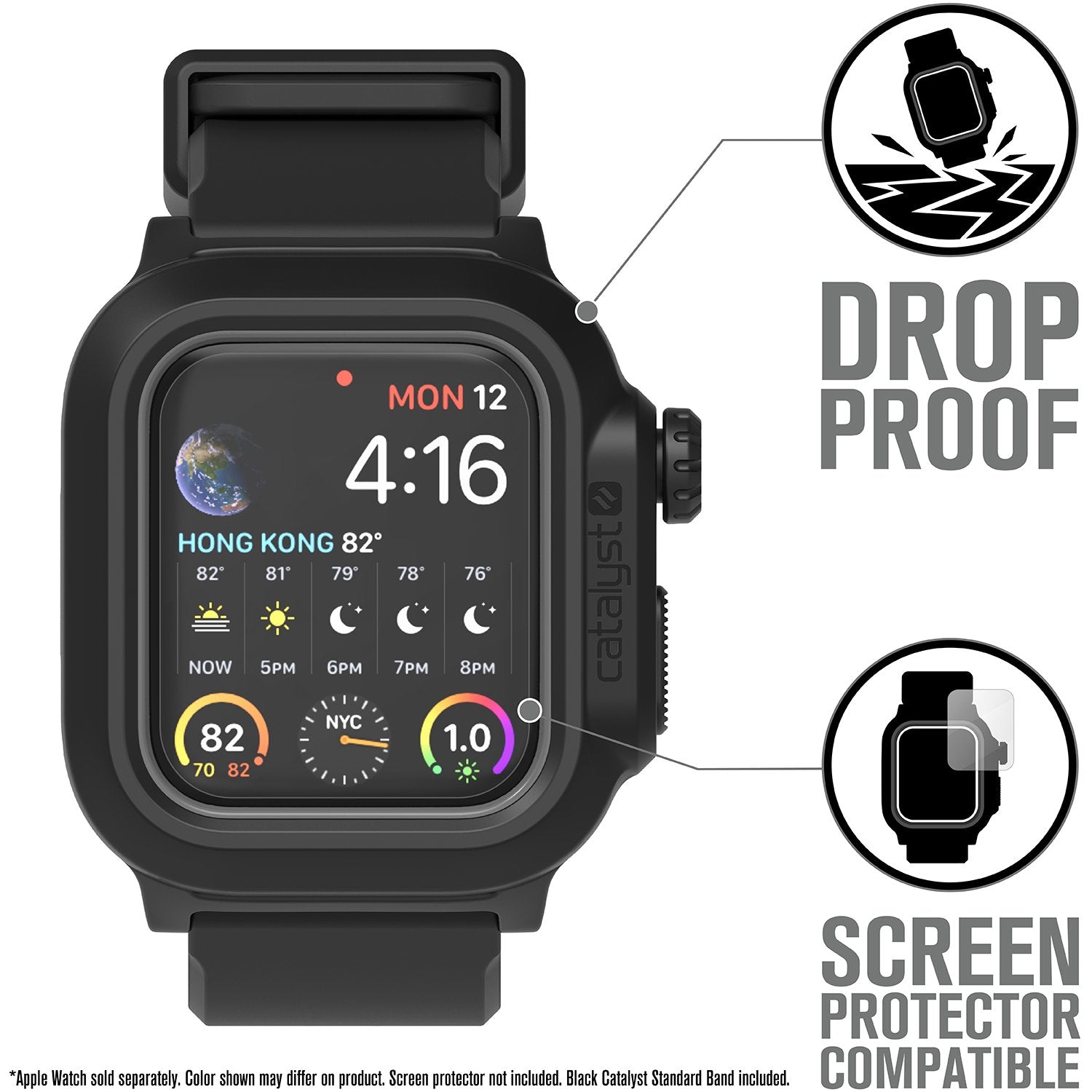 Waterproof 40MM Apple Watch Series 4 Case | Catalyst Lifestyle
