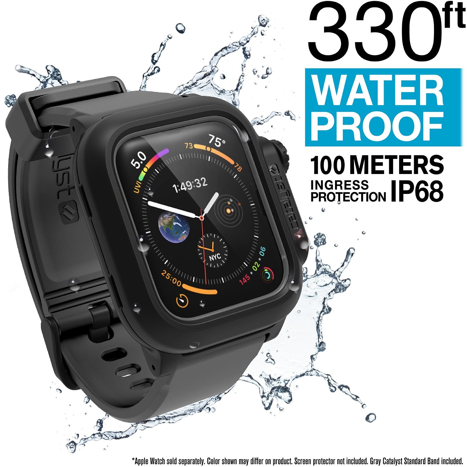 Waterproof Cases For Apple Watch Series 4 44MM | Catalyst Lifestyle