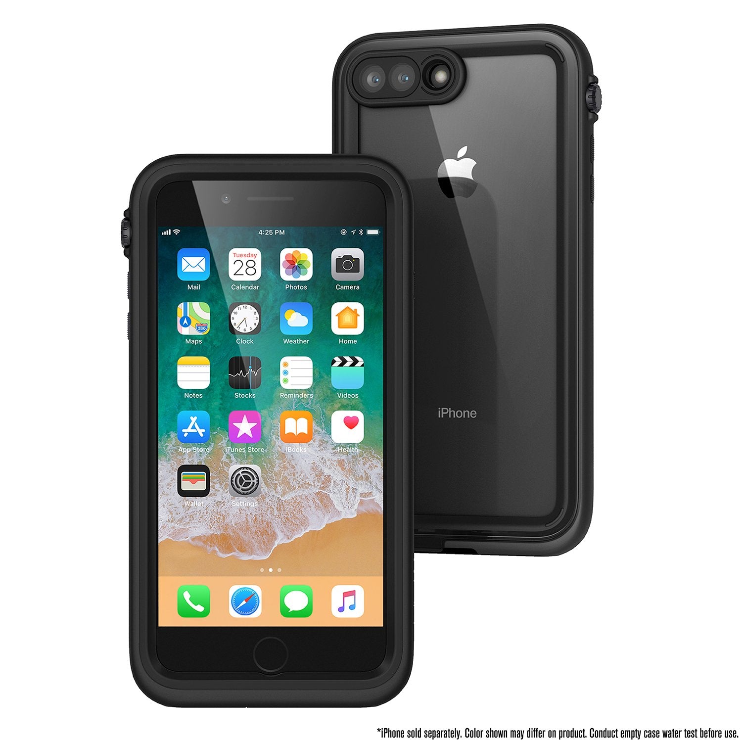 CATIPHO8+BLK | Waterproof Case for iPhone 8 Plus & 7 Plus